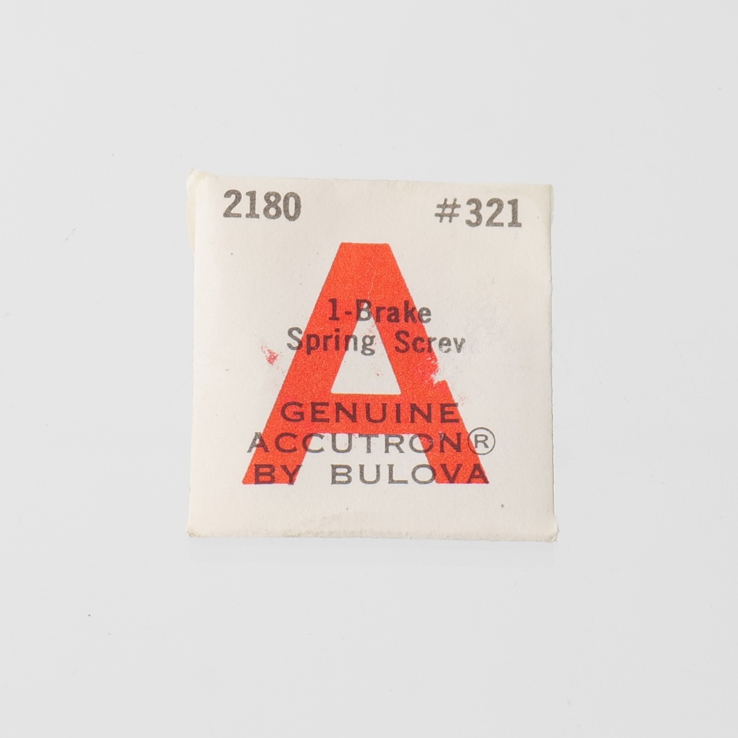NOS Bulova Accutron 2180 Brake Spring Screw Watch Part #321 Watchmakers (C5D4)