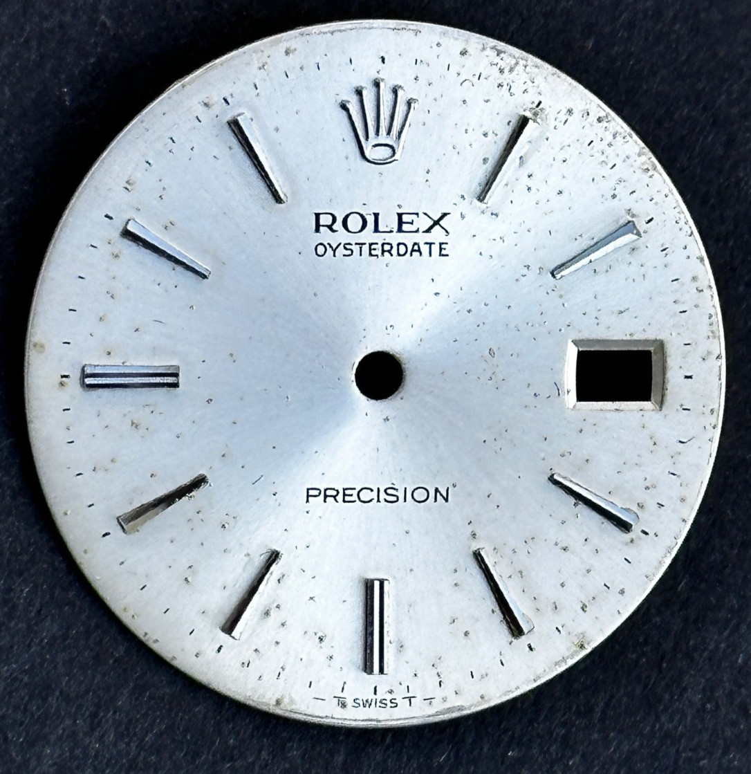 Vintage Rolex Oysterdate Precision Watch Dial for 6694