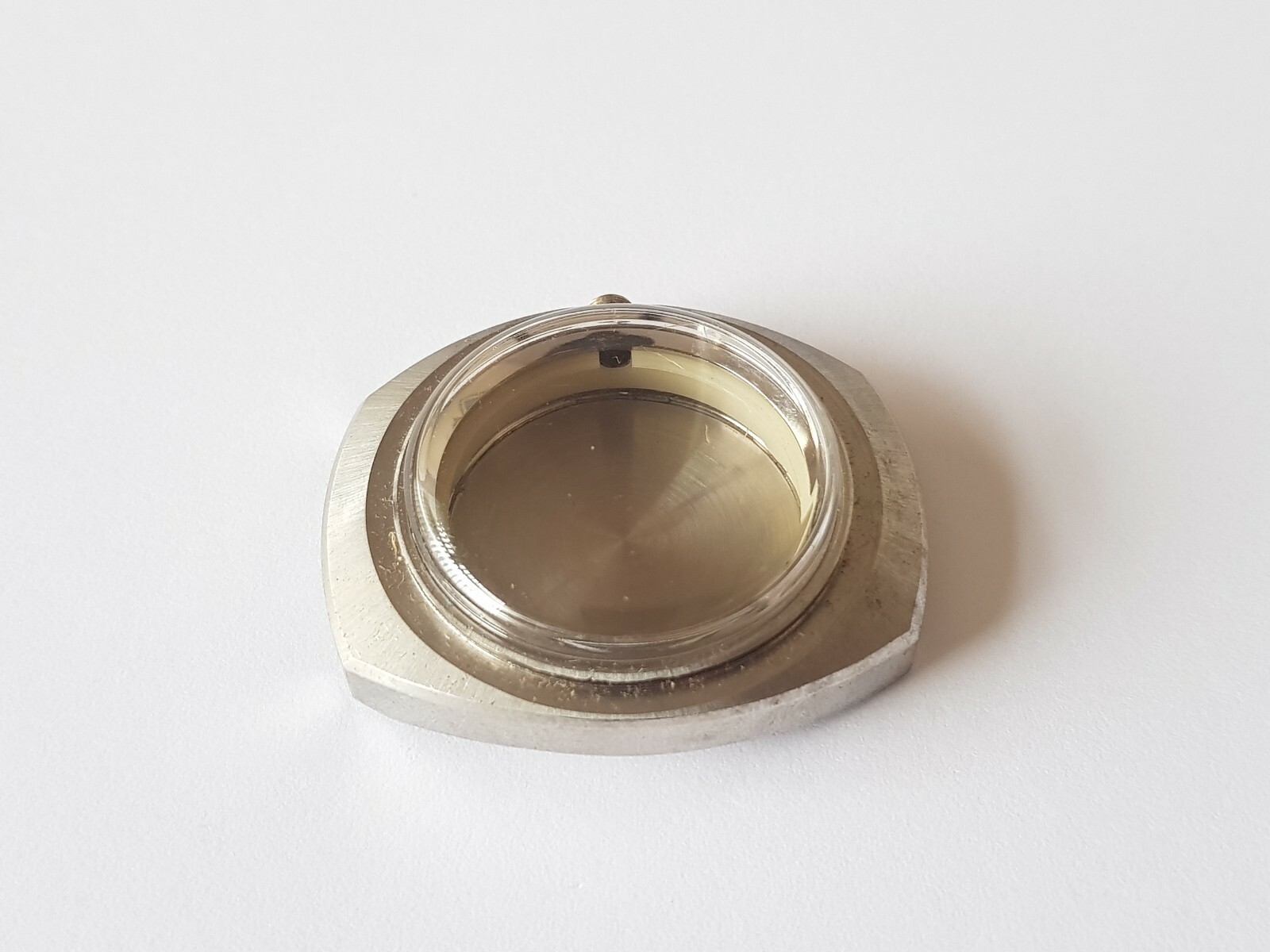 Stainless Steel Watch Case Swiss Made 11 1/2 Ligne