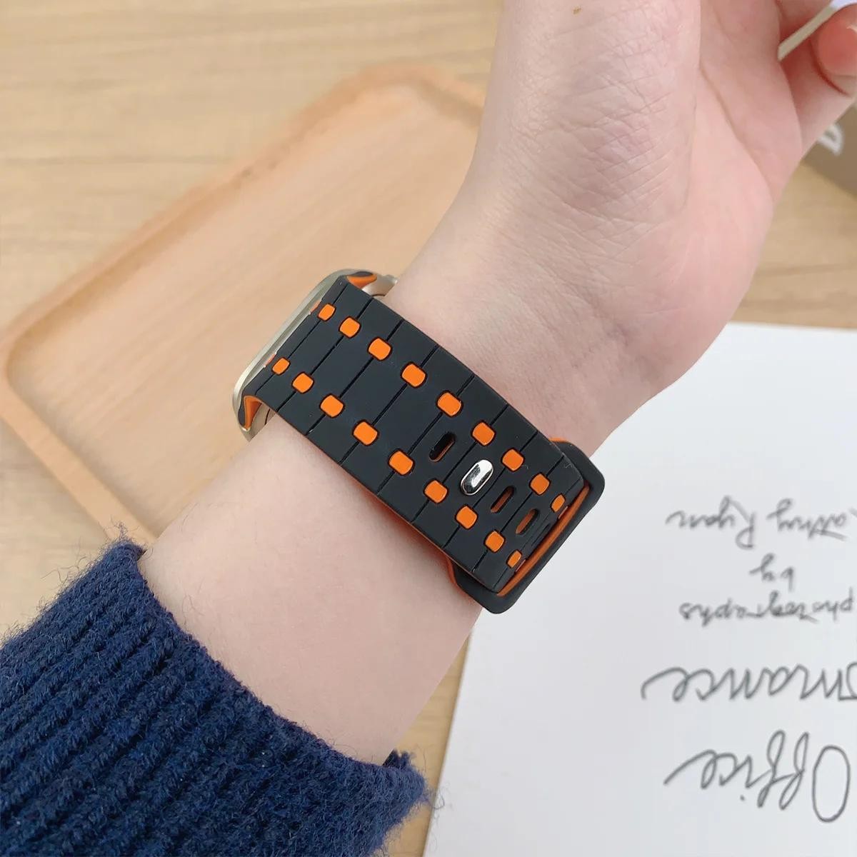Silicone Band for Apple Watch Strap for Iwatch 11 10 9 8 7 6 5 3 Se Ultra3 2 1