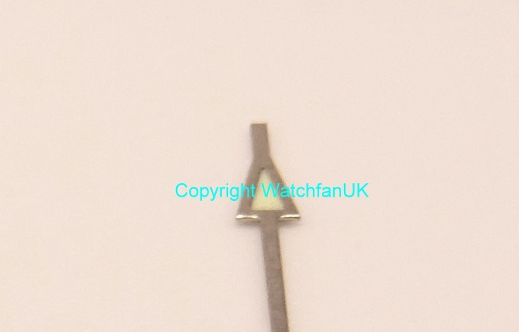 3 Watch Hands With Green Lume 1.2mm/0.7mm/0.2mm Fits all ETA Quartz #A67-11