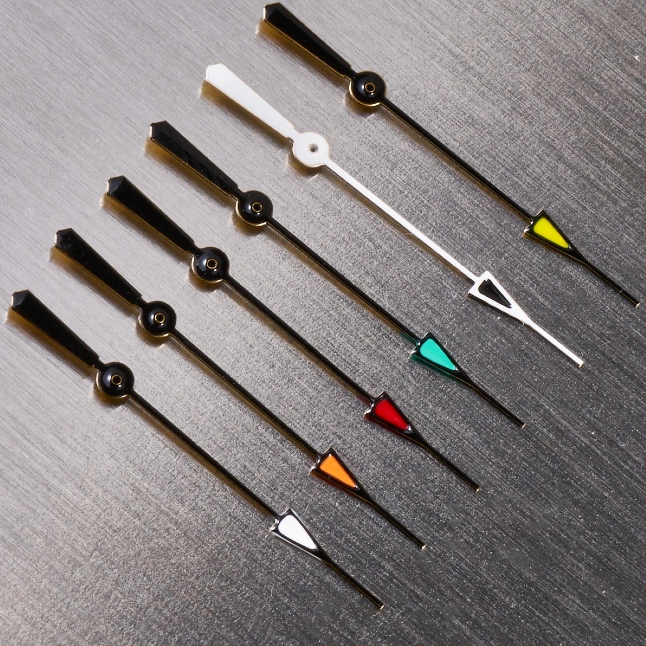 Watch Hands Orange Black Red Green Watch Pointer For NH35 NH36 4R 7S Movement