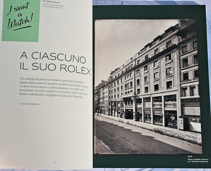 Rolex Magazine Number Nine 9 in Italian on Oyster Perpetual and Milgauss