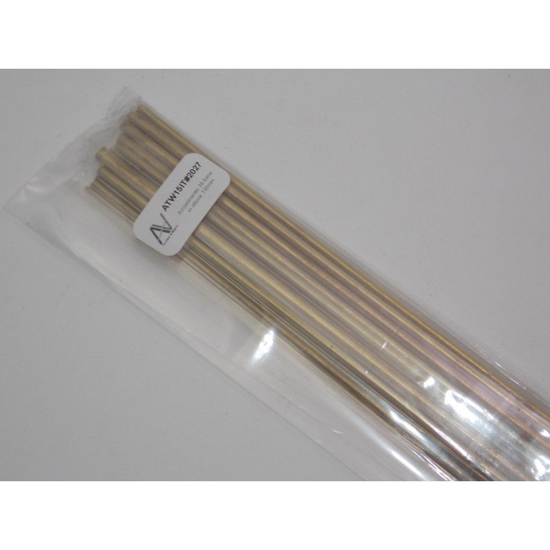 BARRETTE 37 PZ. IN OTTONE 150 MM ø 0.40 – 4.00 mm MISURE ASSORTITE BRASS WIRE