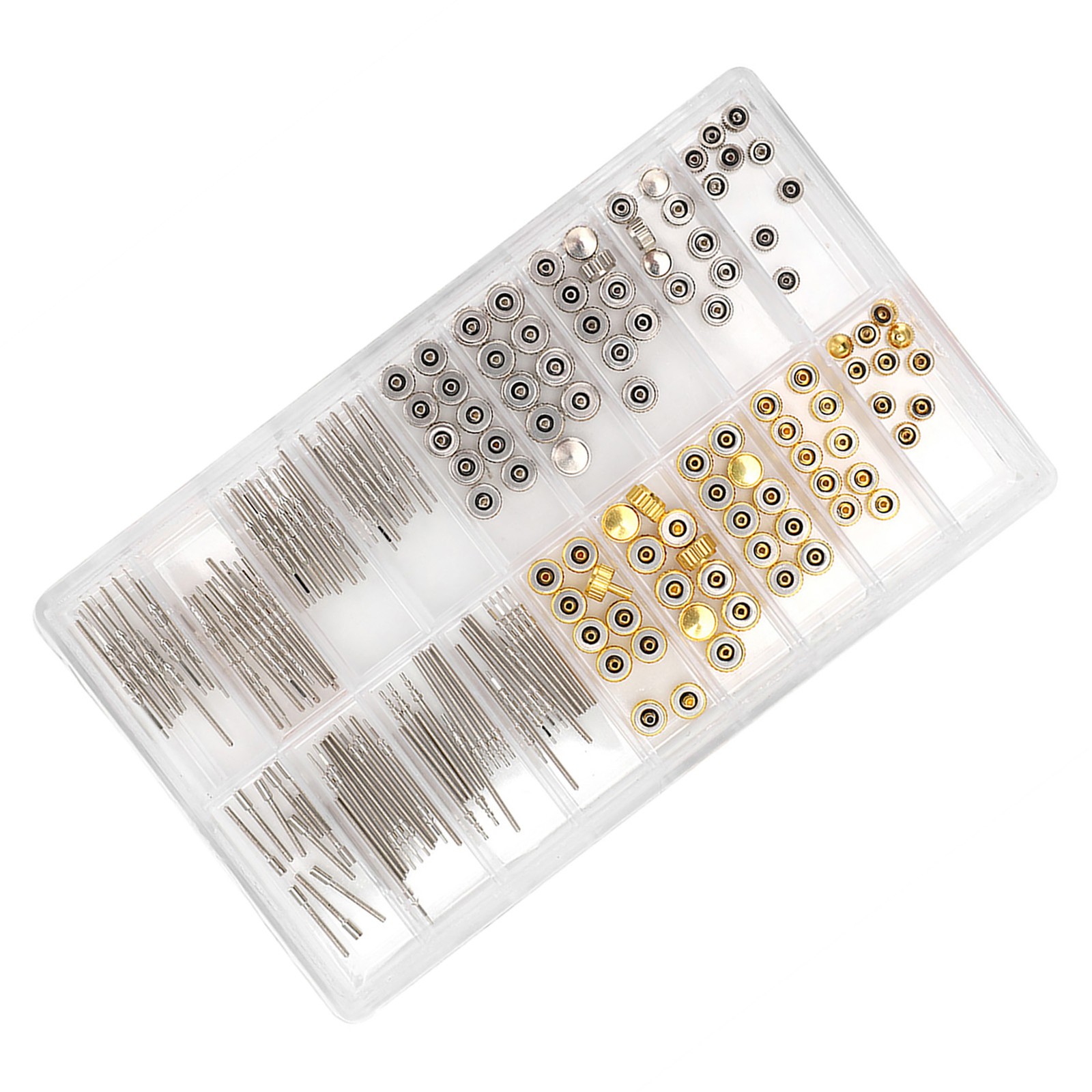 Watch Stem Extender + Crowns Accessory Repairing Replacement Tool Kit With B NEW