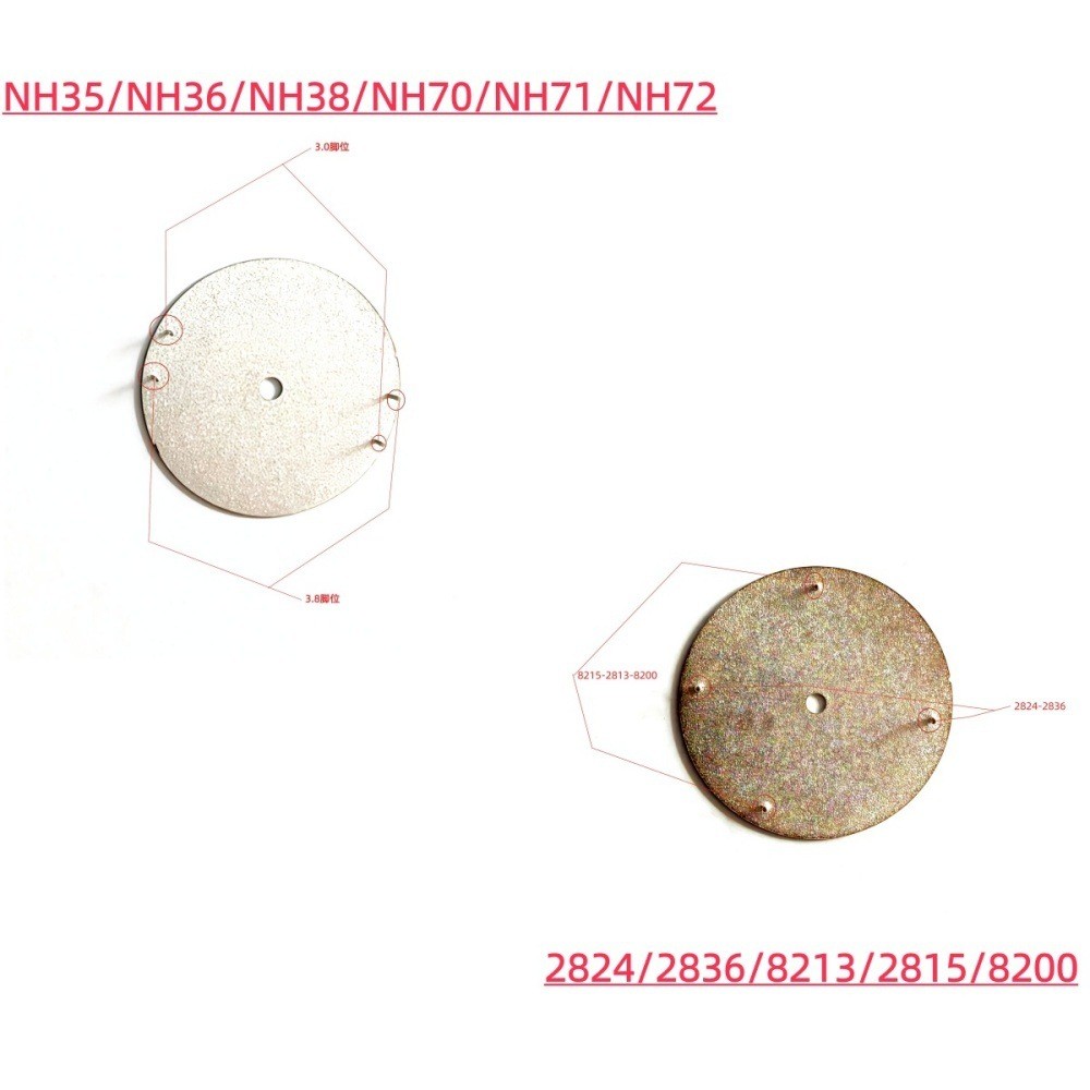 Suitable for NH35 NH36 NH34 movement modification dial 4R35 4R36 28.5MM Dial Mod