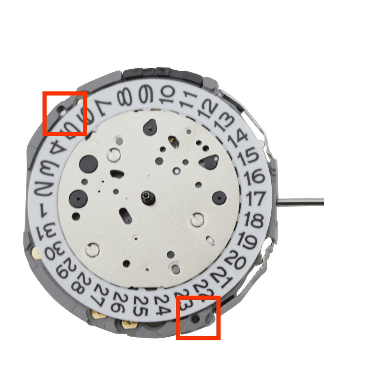 Original Miyota JP11, 3 Hands, Date @3, Japan Quartz Dual Time Movement