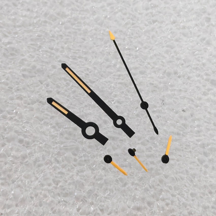 Watch Hands Green Luminous for Japanese Quartz VK63 Movement