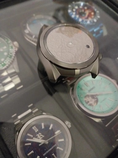 40mm Watch Case 316L Stainless Steel Sapphire Glass For NH34 NH35 NH36 Movement