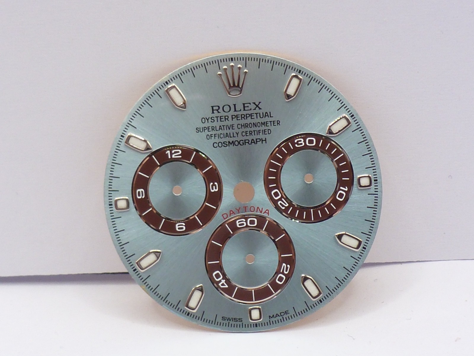 GENUINE Rolex Daytona ICE BLUE Dial for Platinum 116506 new never used