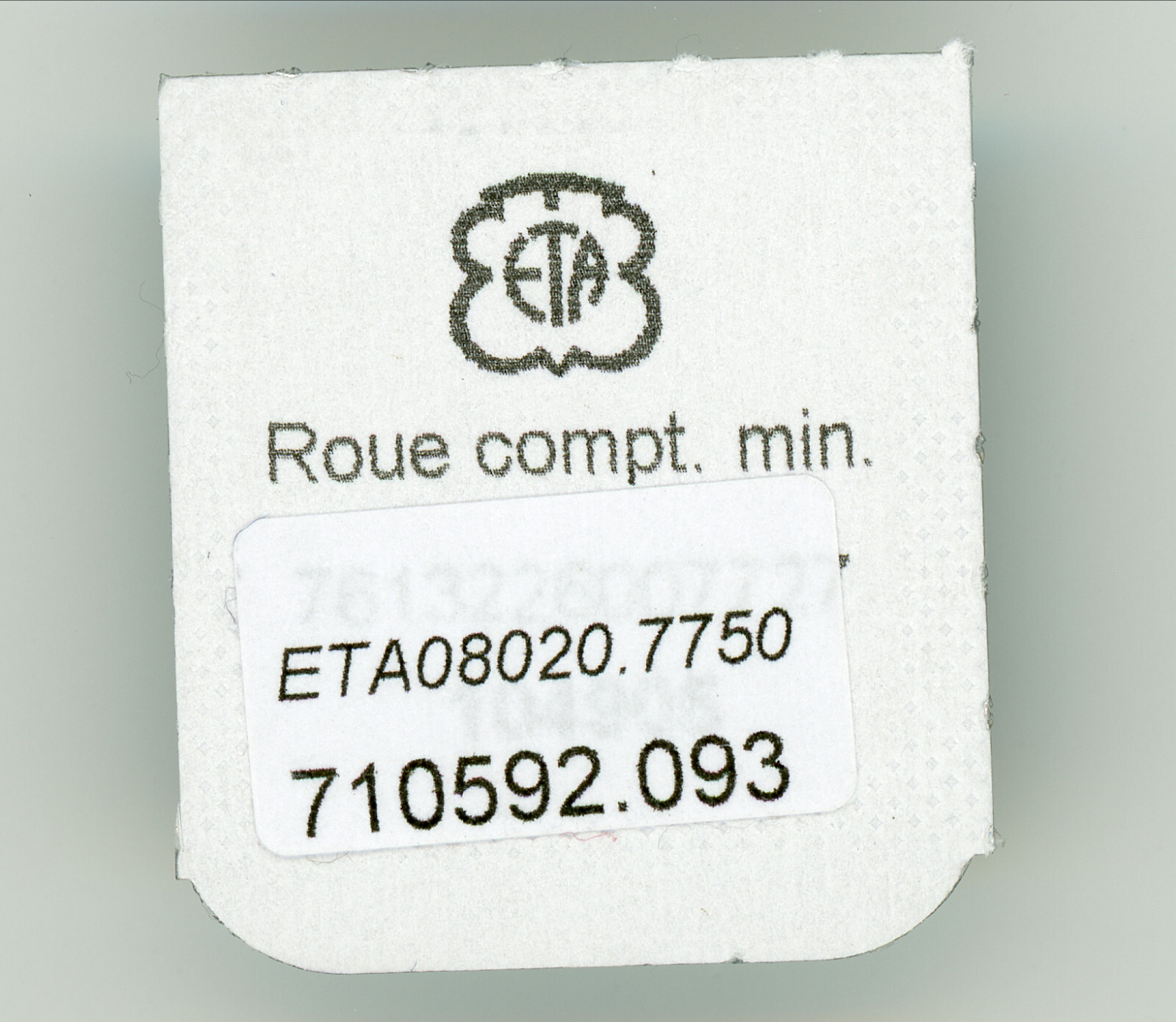 ETA 7750 8020 Minute Counting Wheel Genuine