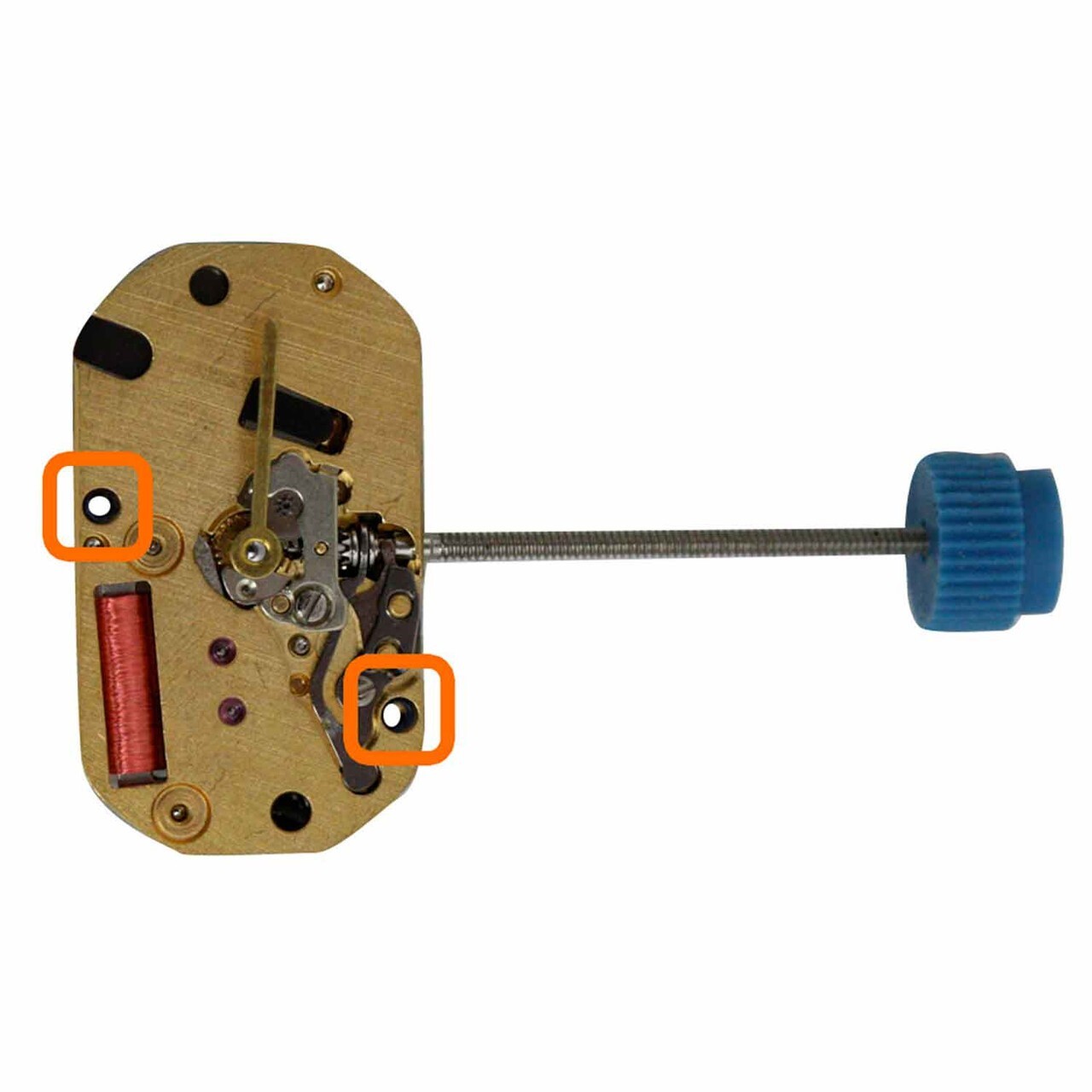 ETA 280.002 Watch Movement 2 Hands Quartz Overall Height 2.8mm Swiss
