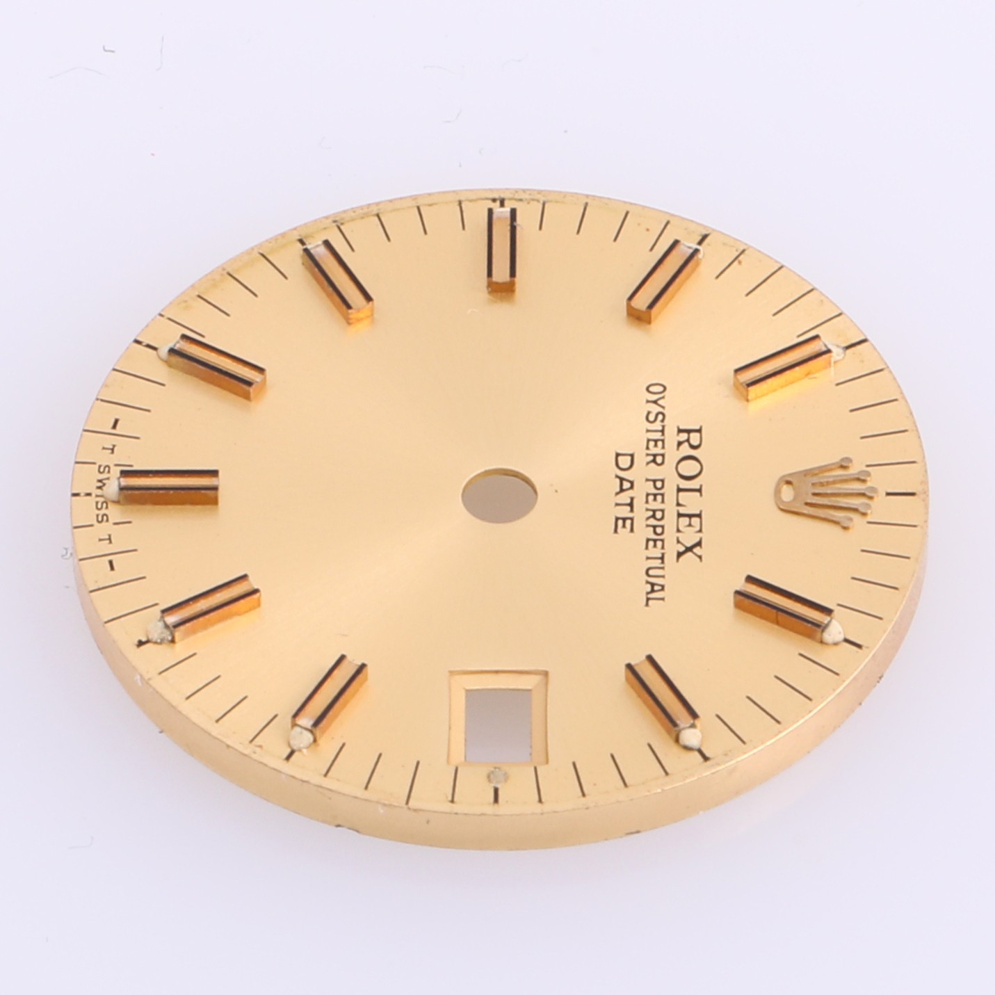 Rolex Lady Date 26mm Champagne Stick Dial T Swiss T 6917 69173 69178 #J22