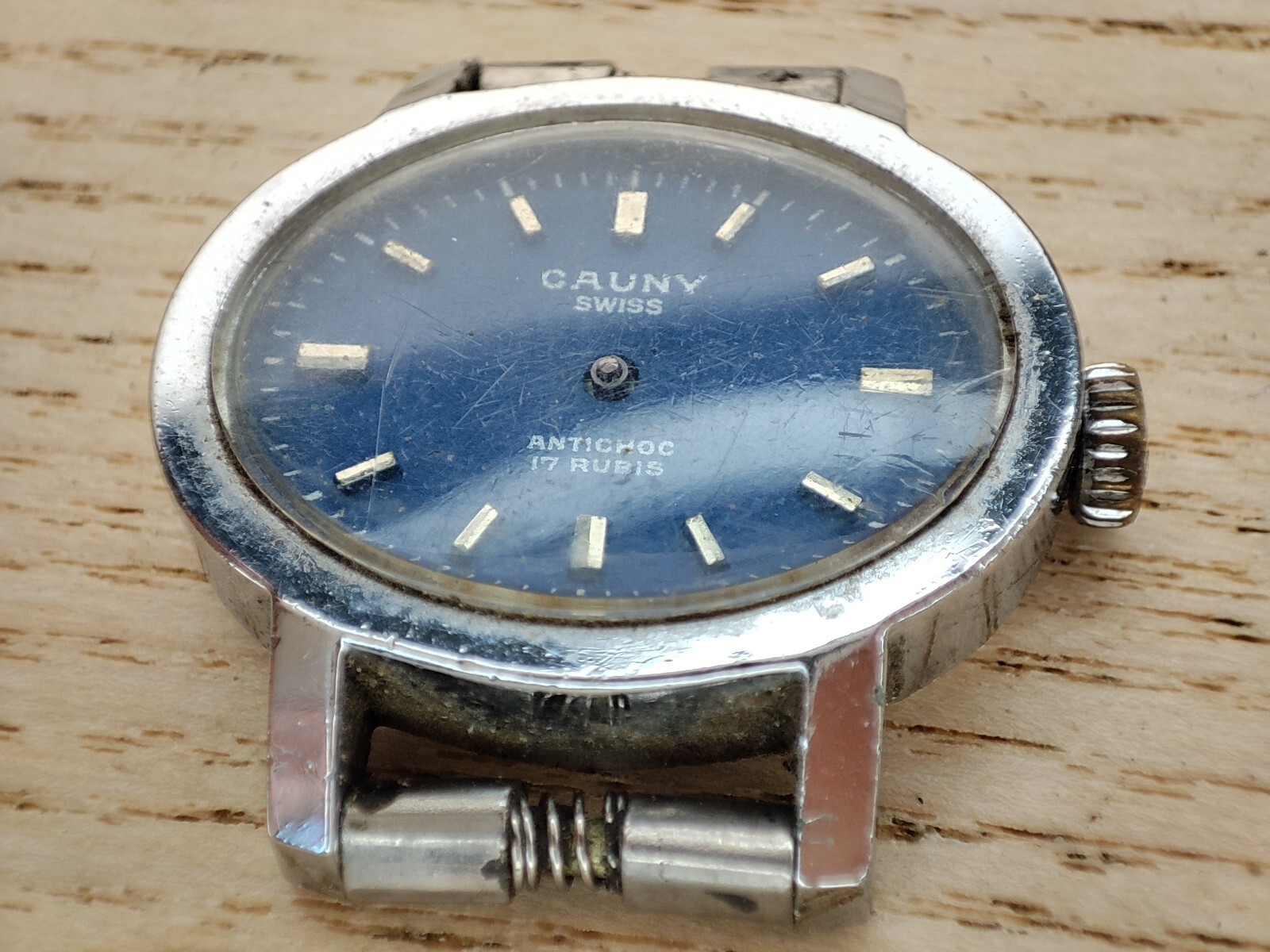 Cauny Watch movement FHF ST 69-21 – 28 mm – for parts and spares