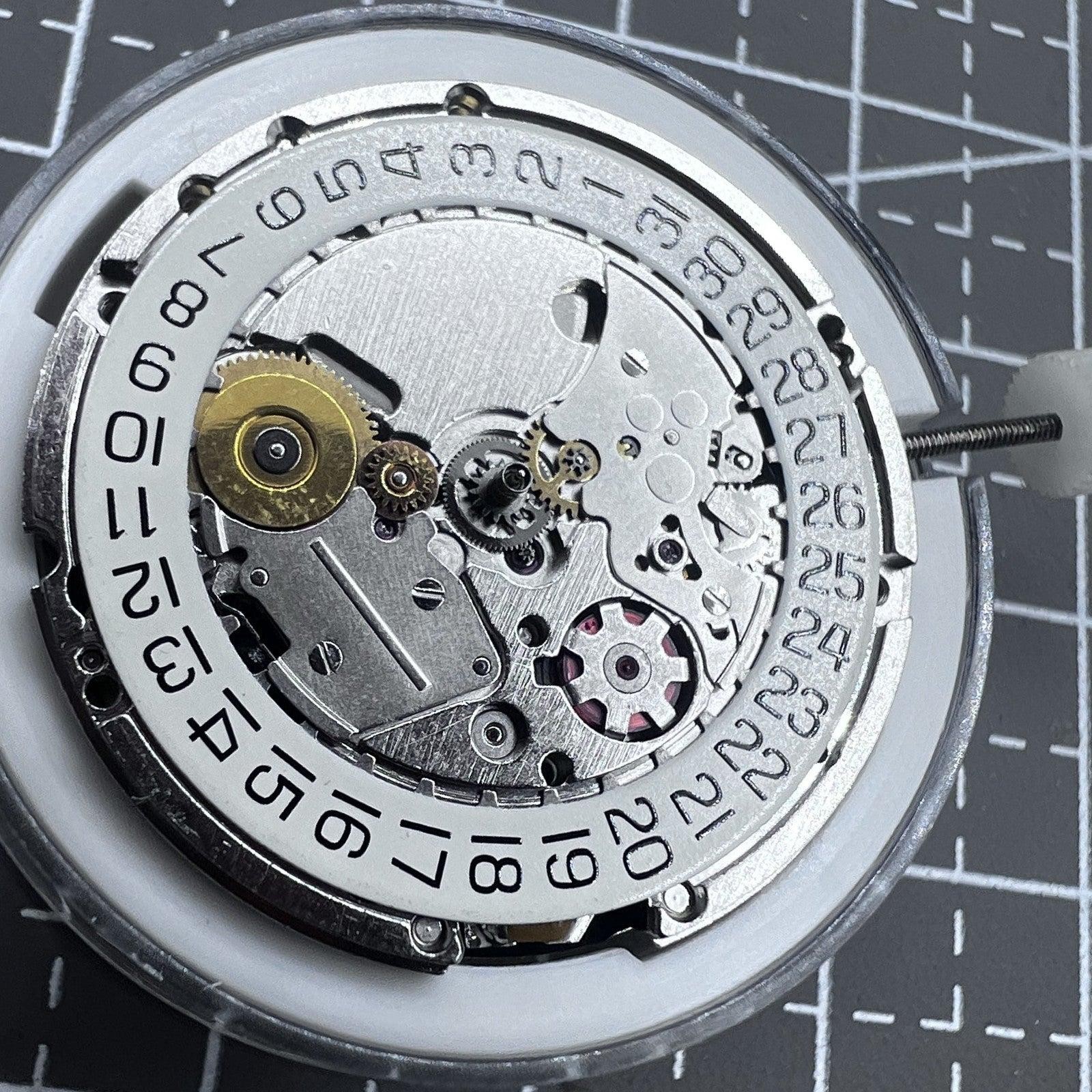 Swiss ETA 205.111 Artificial Kinetic Energy Watch Movement Silver Original
