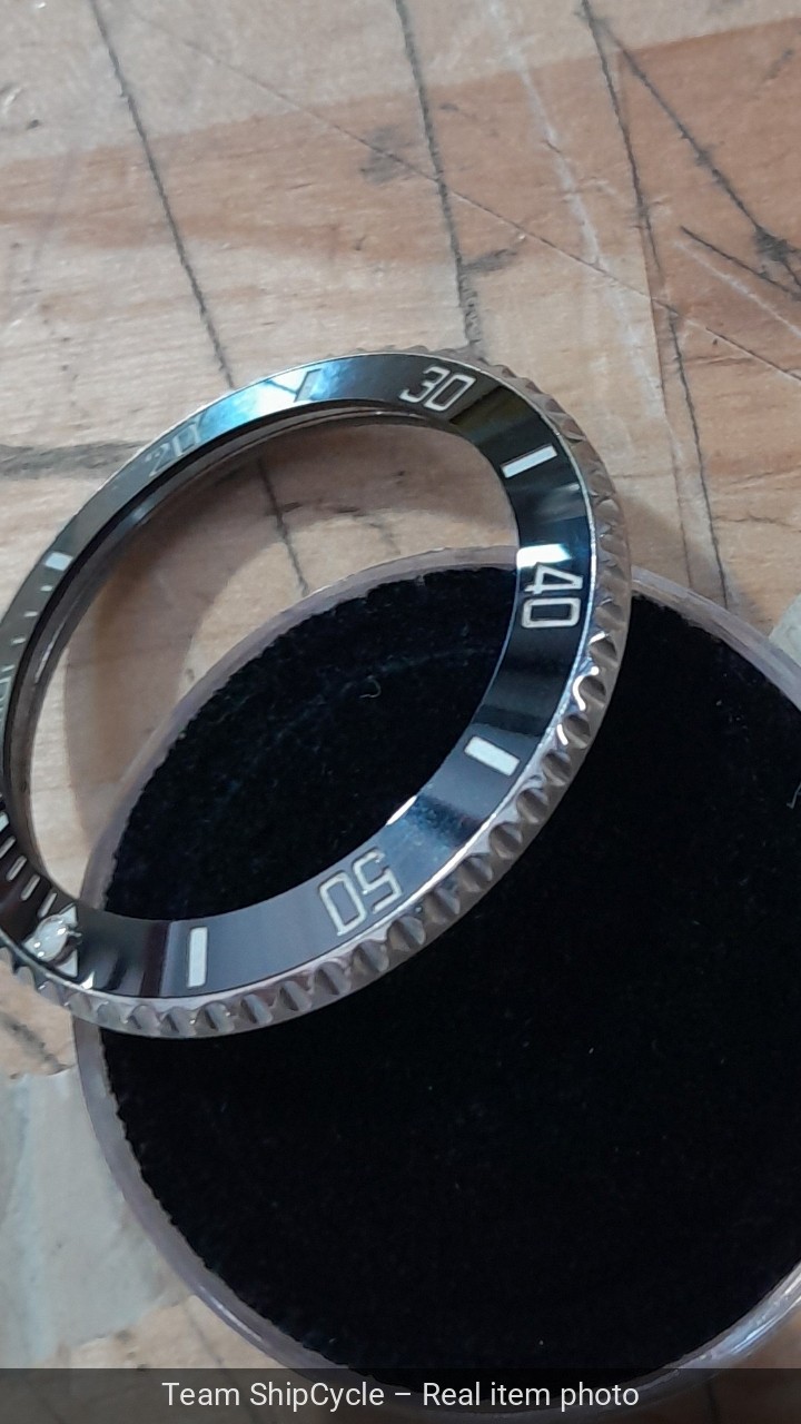 Rolex 116610LN Black Ceramic Submariner Bezel Insert 40mm OEM G2U