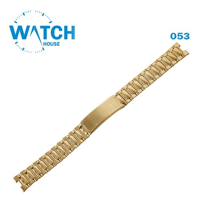 Swiss Tissot Metal Band bracelete stainless steel gold, BW: 13mm, LW: 5.06mm