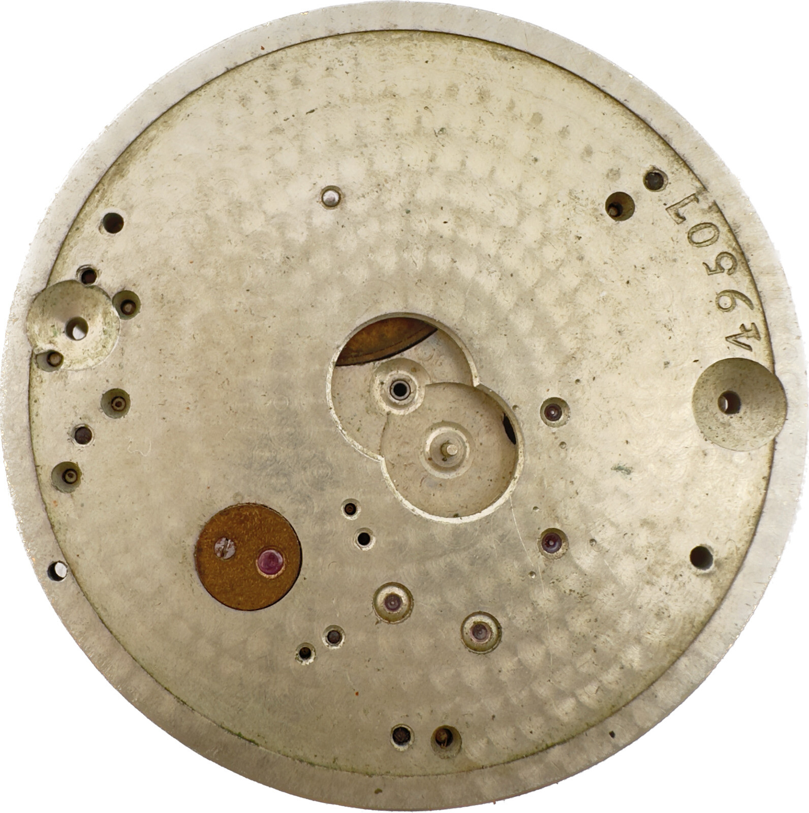 Antique Longines George Agassiz Key Wind Pocket Watch Movement Incomplete