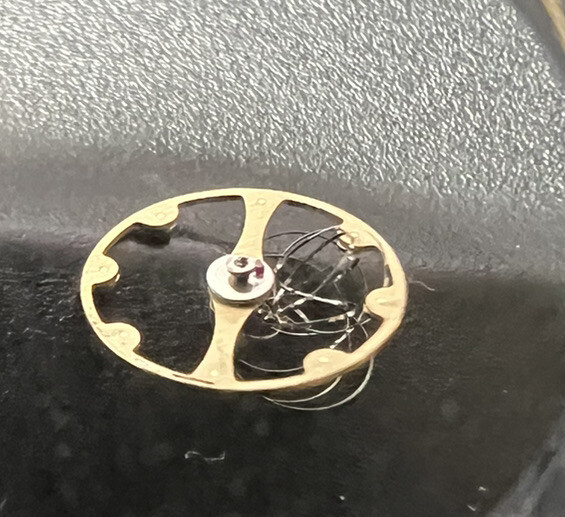 Audemars Piguet automatic Cal 3126/3120 MOVEMENT Part Balance Wheel INCOMPLETE