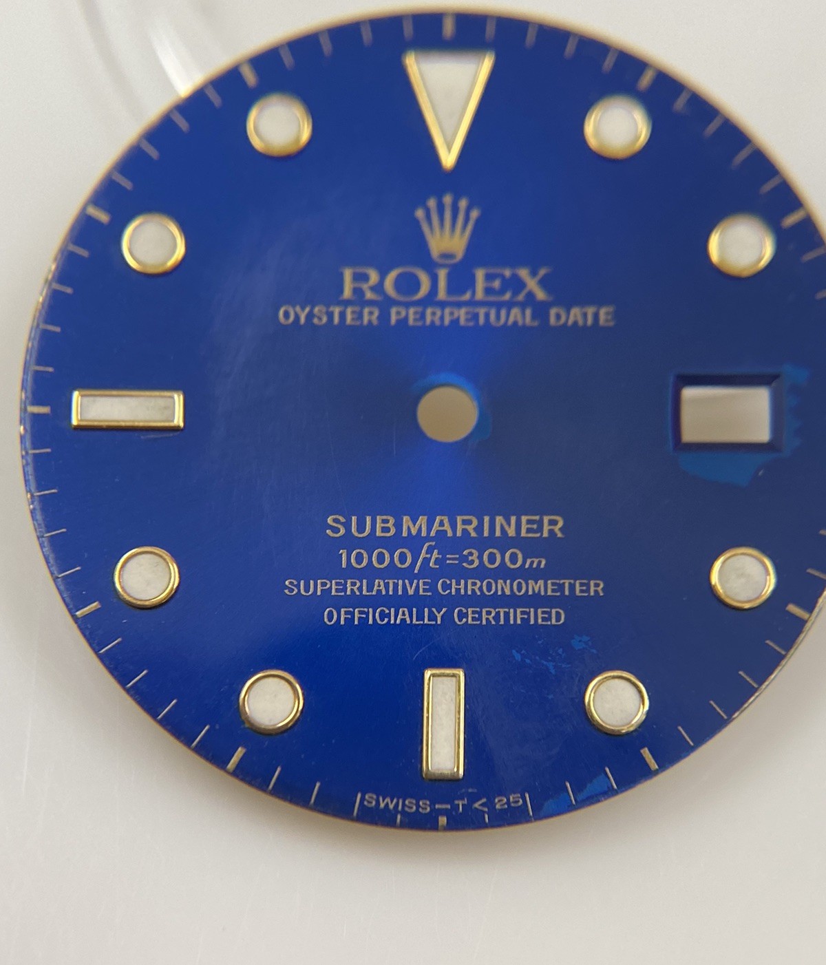 Genuine Rolex Submariner 16613 16618 16808 Cal. 3035/3135 Blue Tritium Dial