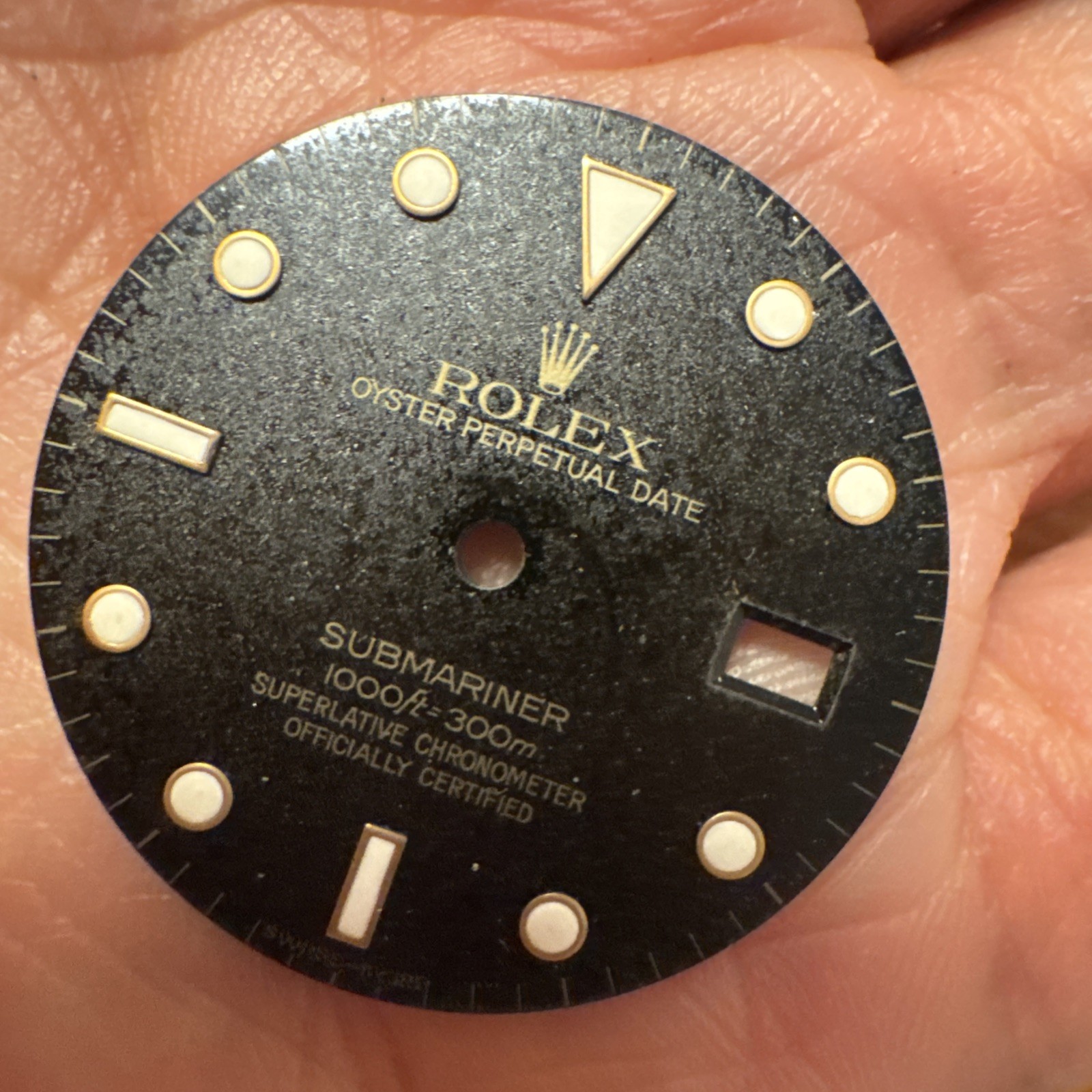 Tropical Rare Rolex Oyster Submariner 16618 16613 dial excellent Patina (S4)