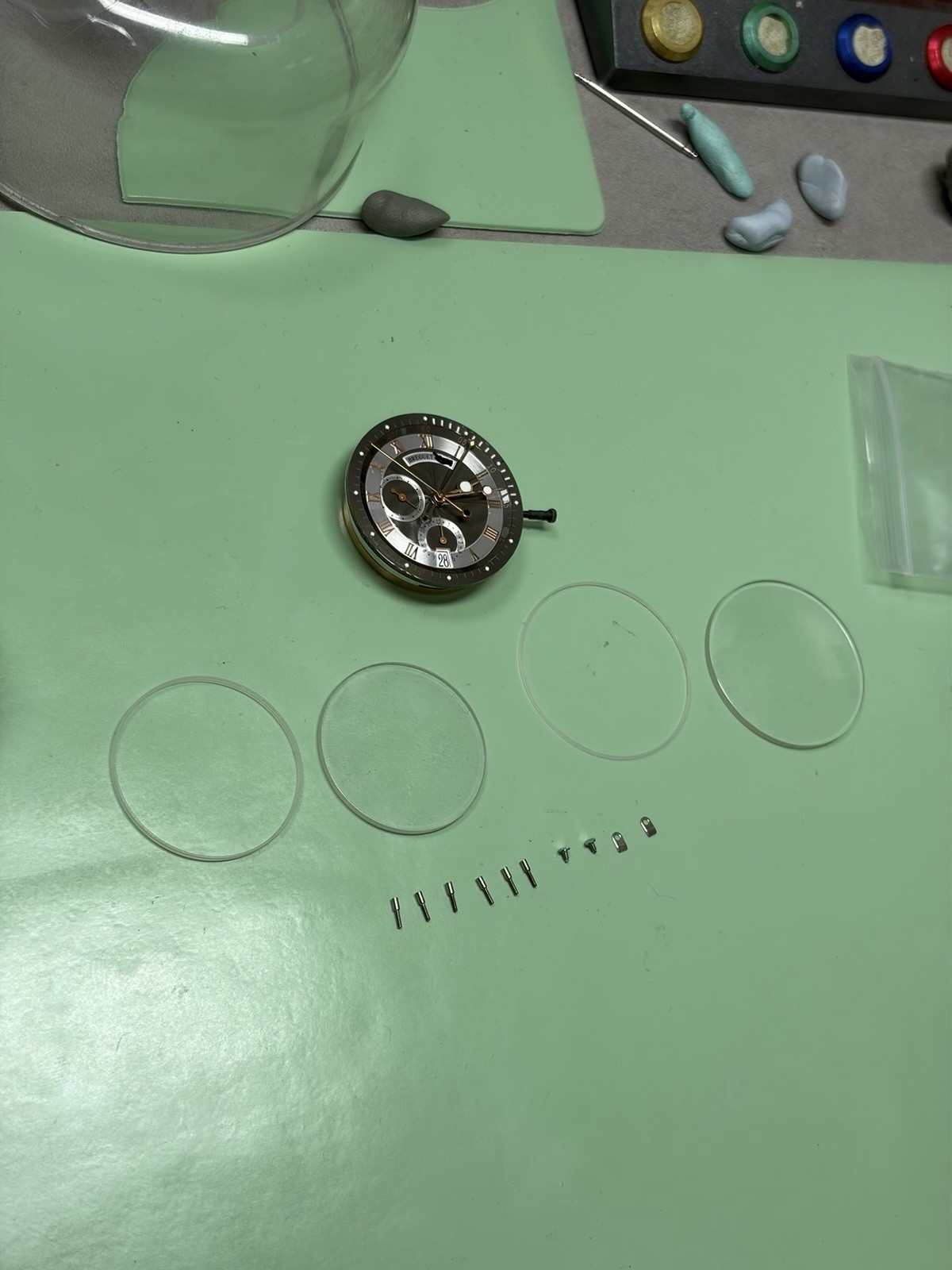 Breguet Marine 5827 movment Cal. 583 Q/1 & Dial Overhaul Condition