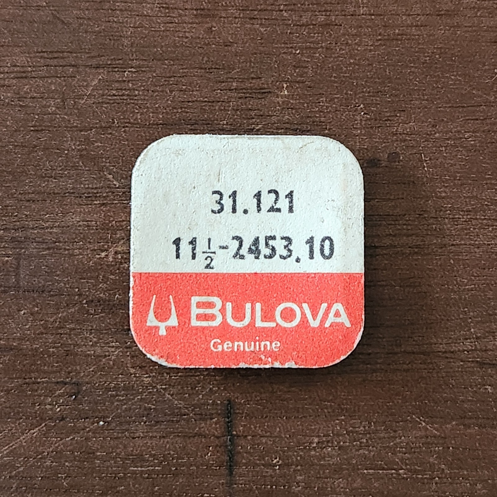 VTG Bulova Accutron NOS Sealed Part #31.121 11 1/2-2453.10