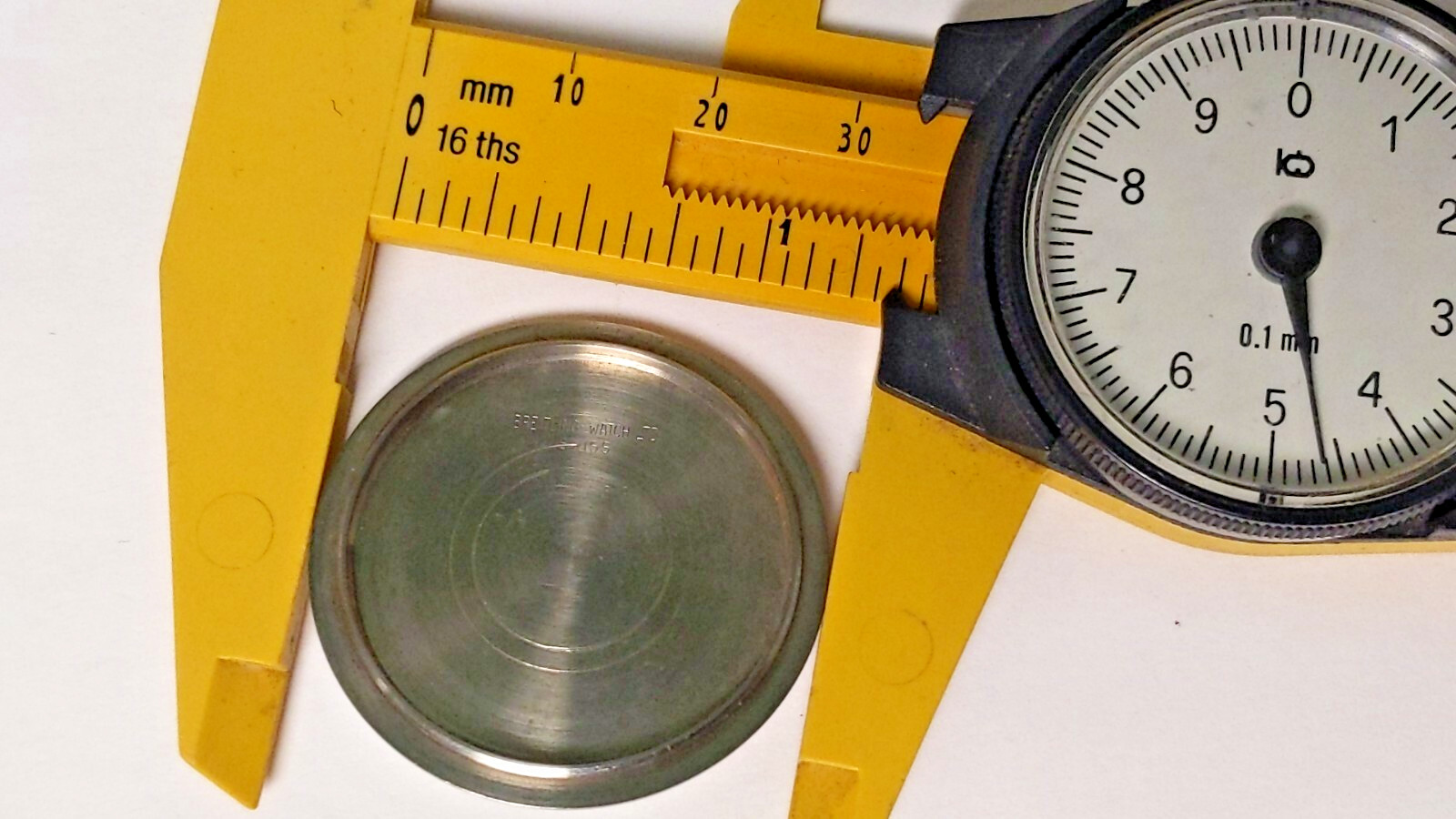 1950s Vintage Breitling Superocean Chronograph Ref 807 Case Back Part for watch
