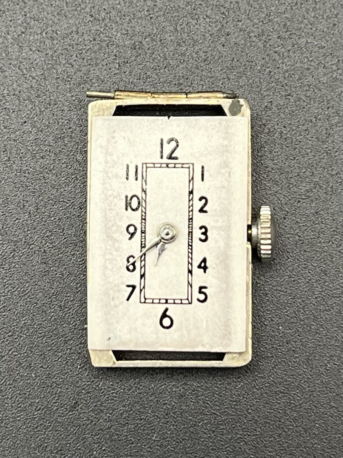 Circa 1920’s Alexora 17-jewel Swiss watch movement Dial & Internal Case