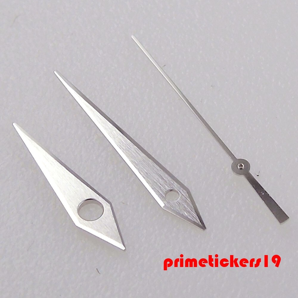 Silver Brushed Watch Hands Pointer Wristwatch Parts Fit NH35 NH36 NH38 NH34 Movt