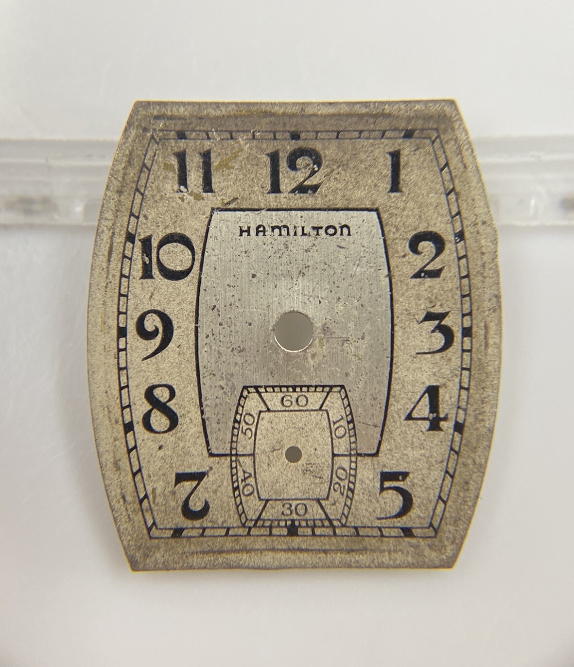Original Vintage Hamilton Caliber 987F Dial
