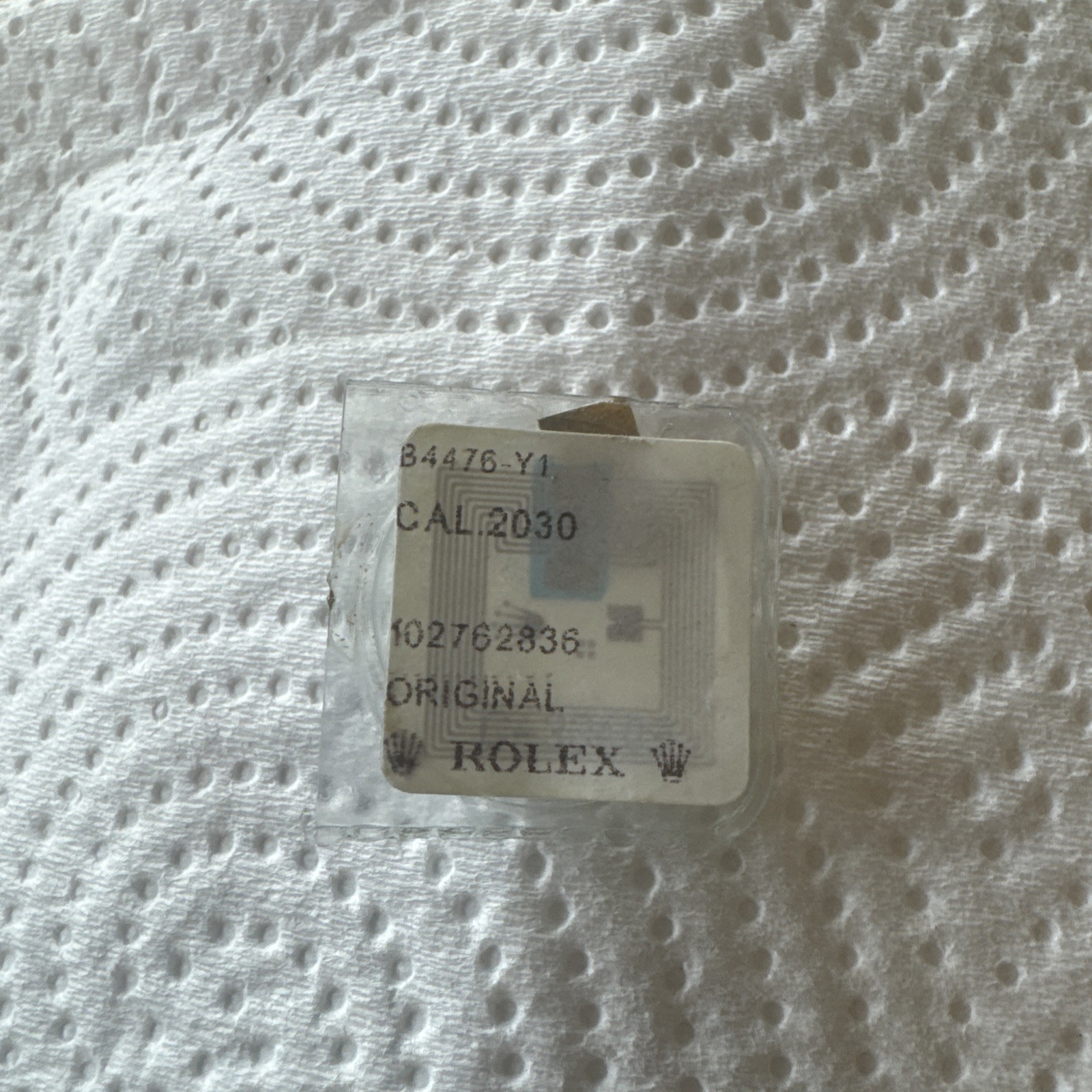 Rolex 2030 4476 Axle for Oscillating Weight, Authentic