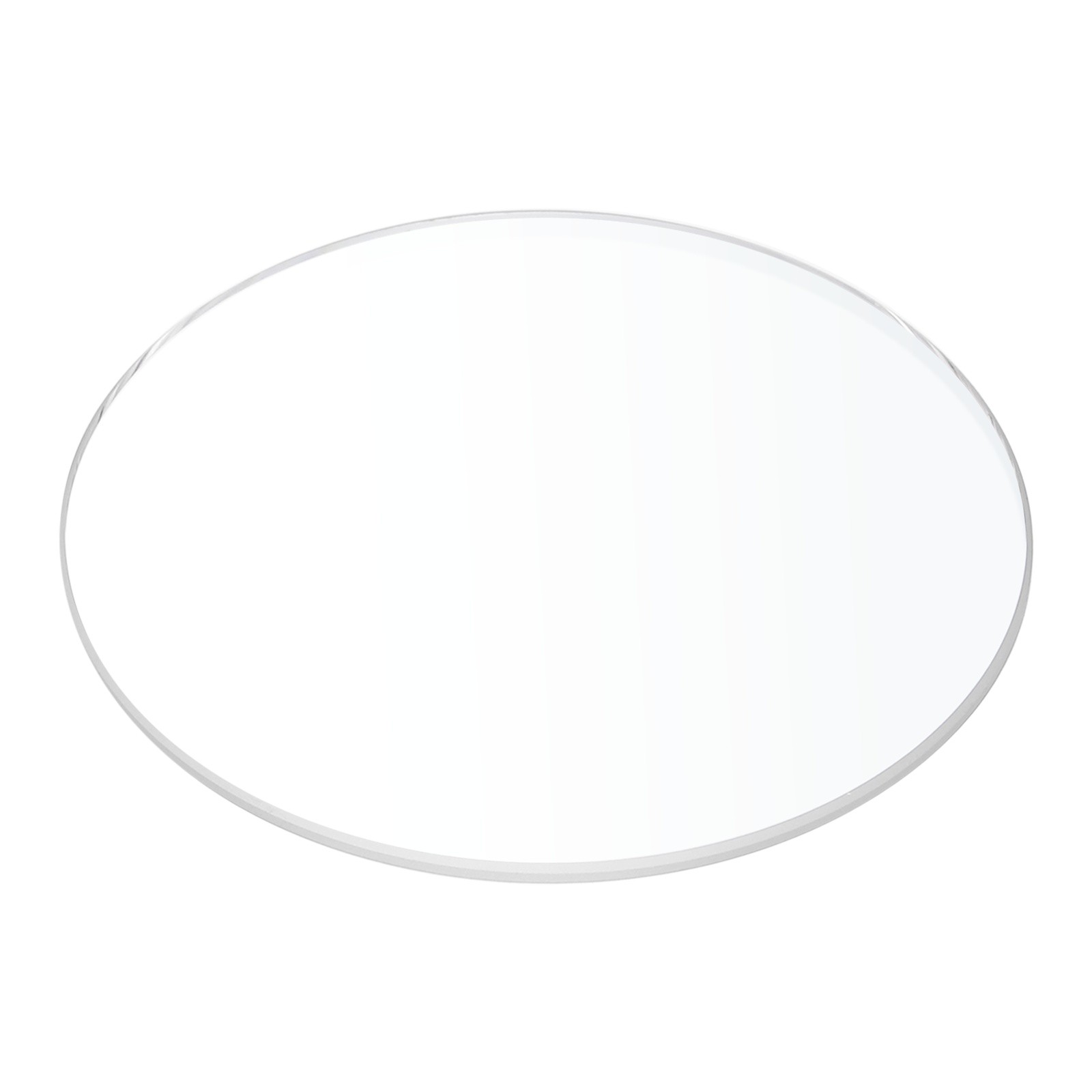 Watch Crystal Glass Lens 32mm Dia 1mm Thick Flat Round Sapphire Replacement
