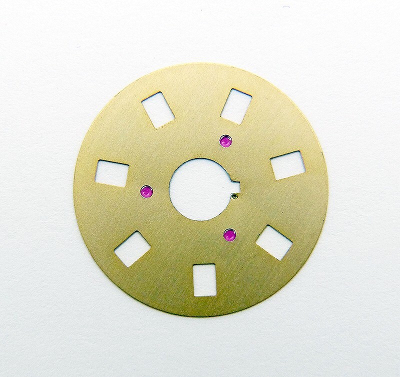 Genuine Rolex 1555 1556 Caliber Spanish Beige Watch Day Date Disc 1803 1802 1807