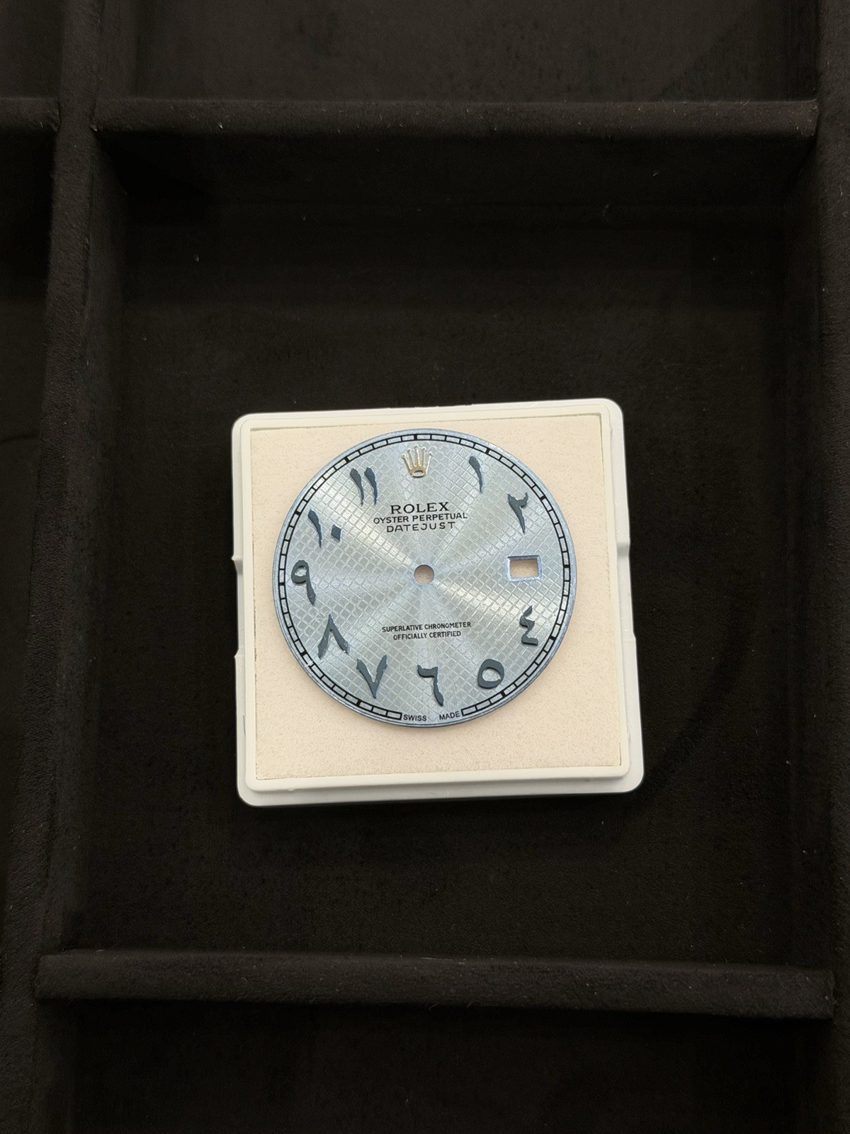 Rolex 41mm Datejust Custom Ice Blue Arabic Dial For Model 126334 126300 126333