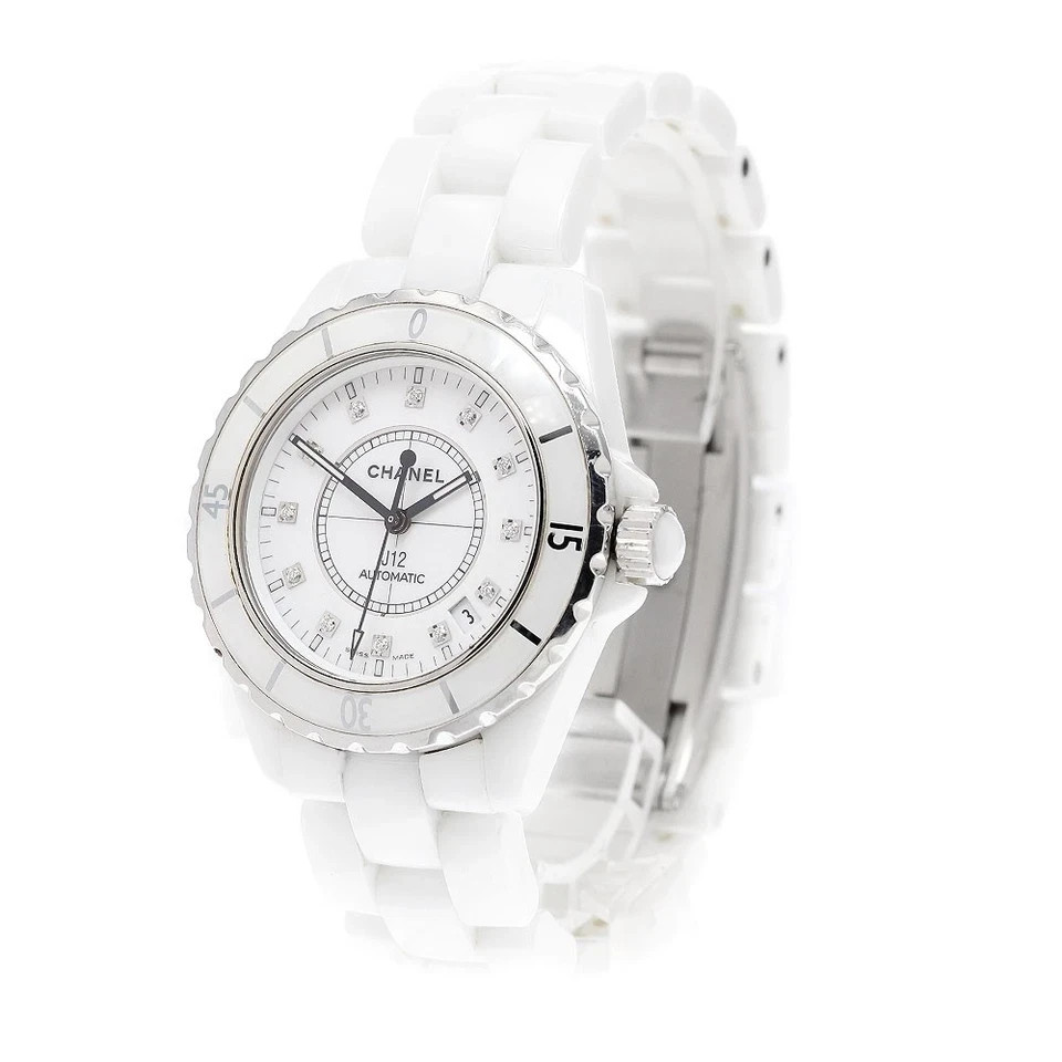AUTHENTIC Chanel Watch Crown – S&S steel and Ceramic –for D.B 02474