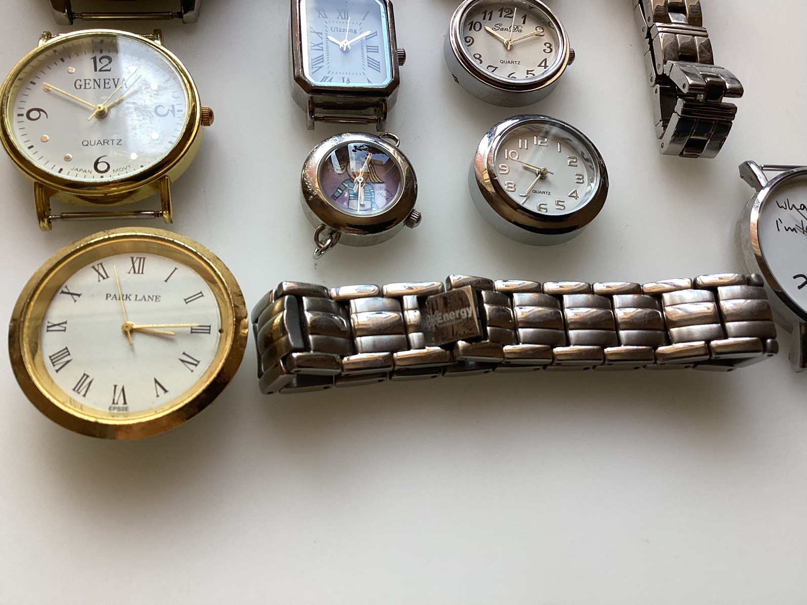 CLEARANCE LOT OF WATCHES, STRAPS etc …. SOLD FOR SPARES, REPAIR etc