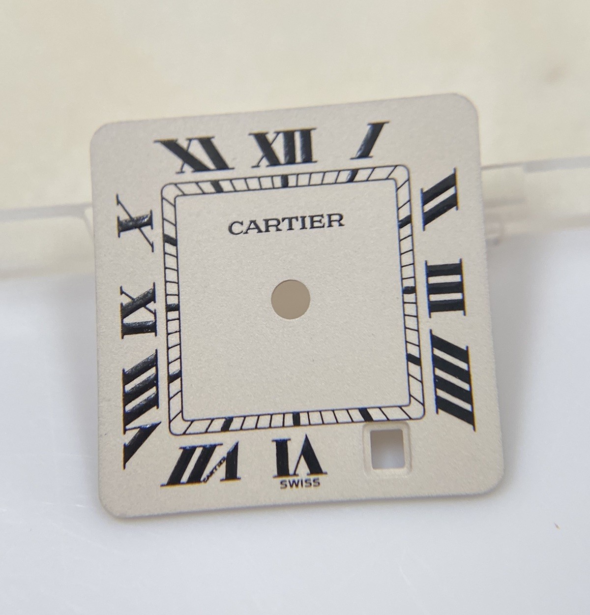 Original Cartier Panthere 83949 Cal 83 Cream 37837306 Midsize Date @5 Roman Dial