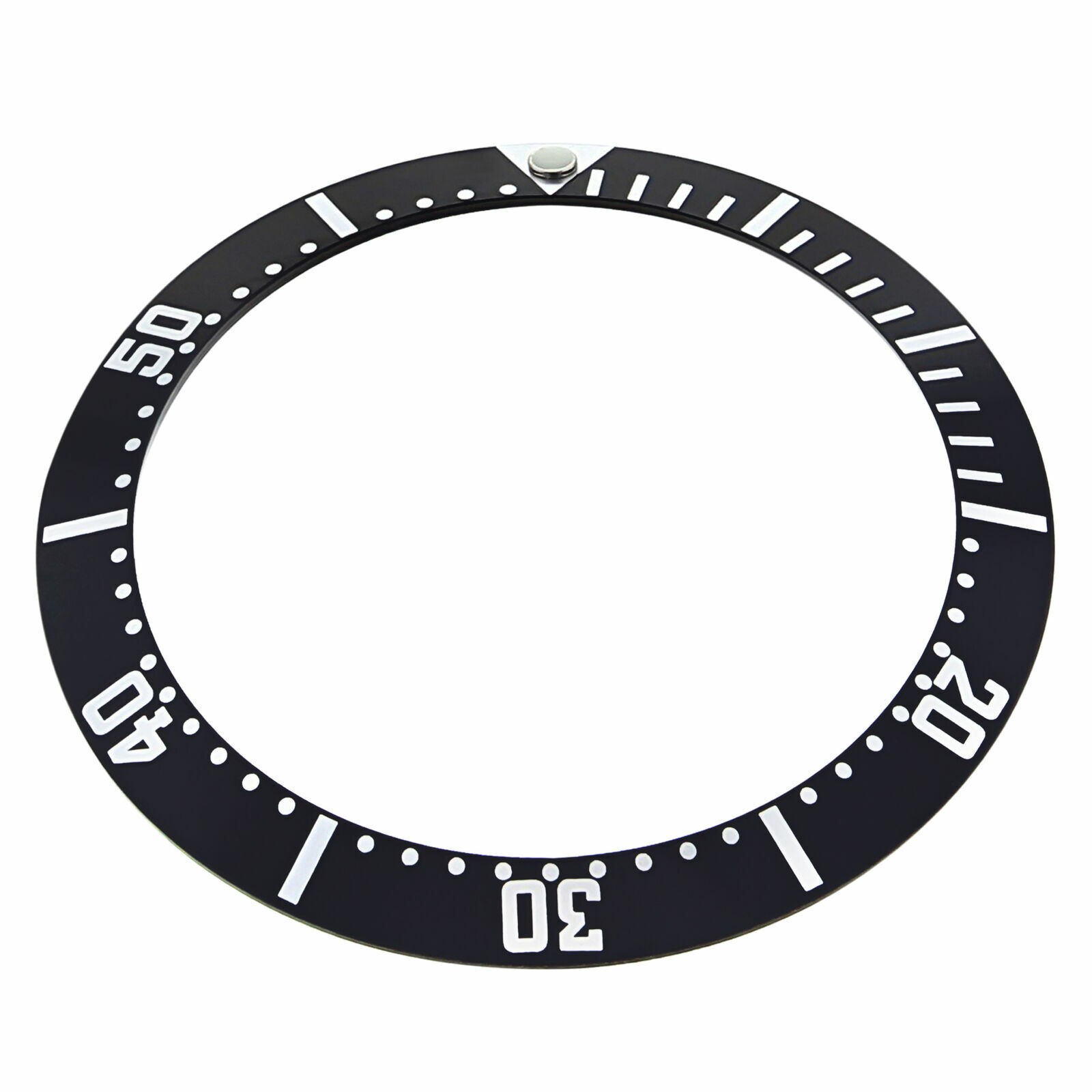 BEZEL INSERT FOR 41MM CASE OMEGA SEAMASTER 082SU1361 WATCH JAMES BOND 007 BLACK