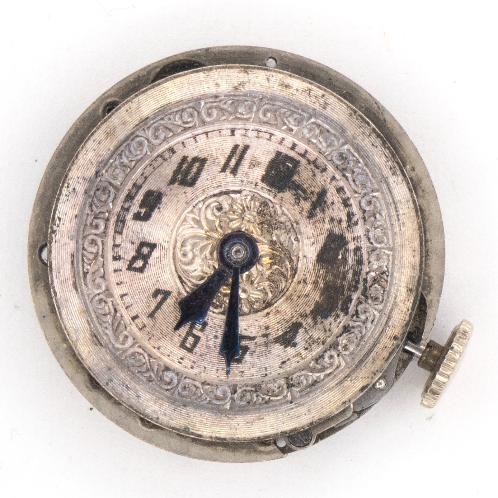 Vintage Bulova 22 x 5.3 mm 15-Jewel Wristwatch Movement, Runs