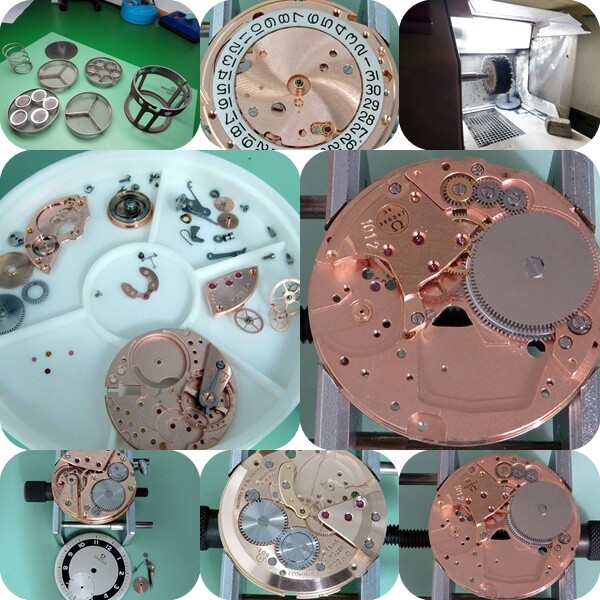 omega manual watch overhaul caliber 30T2-1012-600-601-610-611-265-286…