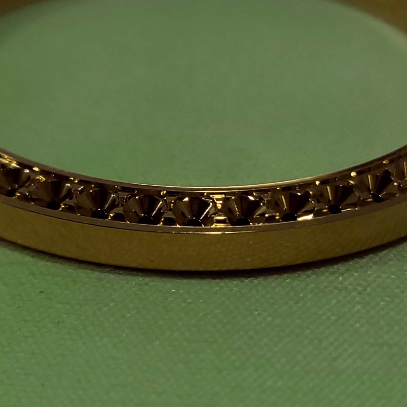 New Rolex Datejust II 41mm 126303 Yellow Diamond Bezel Blank- 45 Stone 5pt 2.3mm