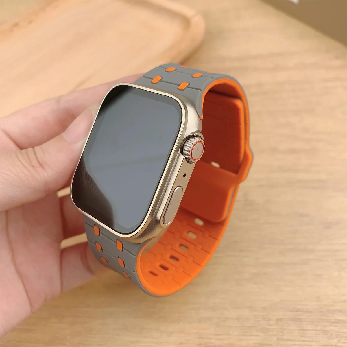 Silicone Band for Apple Watch Strap for Iwatch 11 10 9 8 7 6 5 3 Se Ultra3 2 1