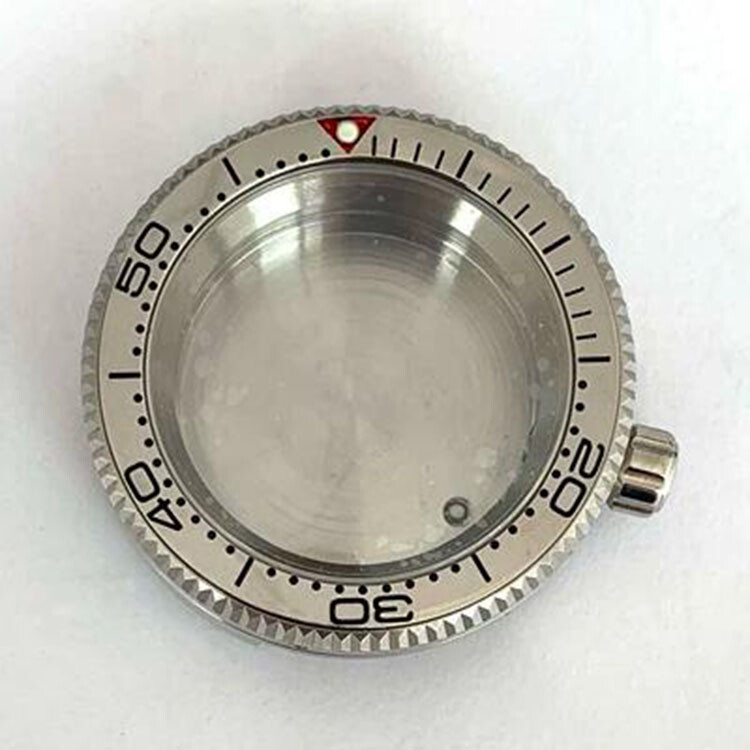 42MM Cylinder Steel Watch Case Sapphire Mirror Modified for NH35/NH36 Movement