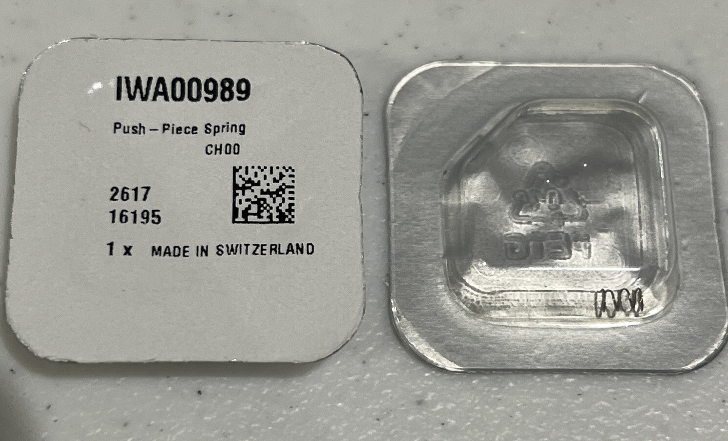 IWC Pusher Spring For GST, Portofino, Da Vinci Authentic Original IWA00989