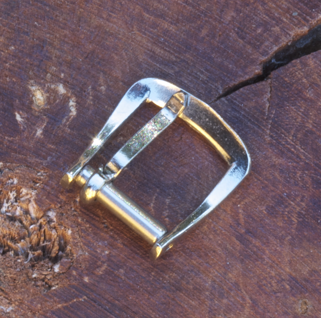 Vintage steel watch buckle 7.5mm opening c. 1950s/60s fits many ladies bands