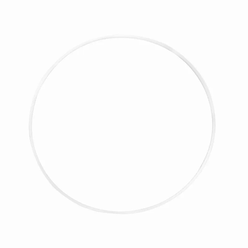 16-40mm White Watch Crystal Sealing Gasket 0.85mm Thick 0.4mm Front Glass I-Ring