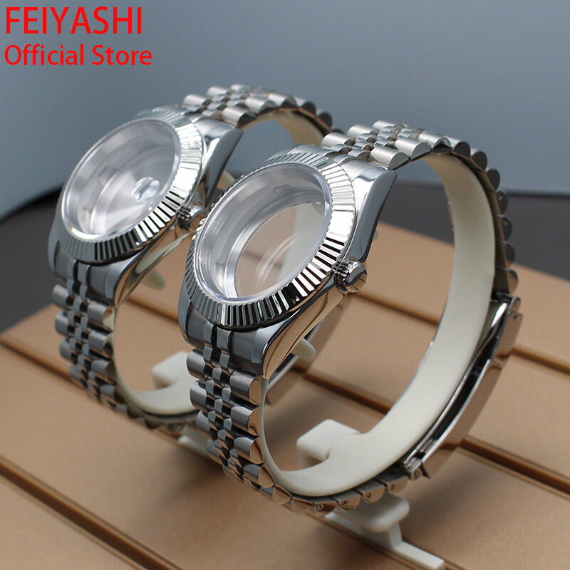 36/40mm log Watch Cases Parts Oyster Permanent Datejust Band For Seiko nh35 8215