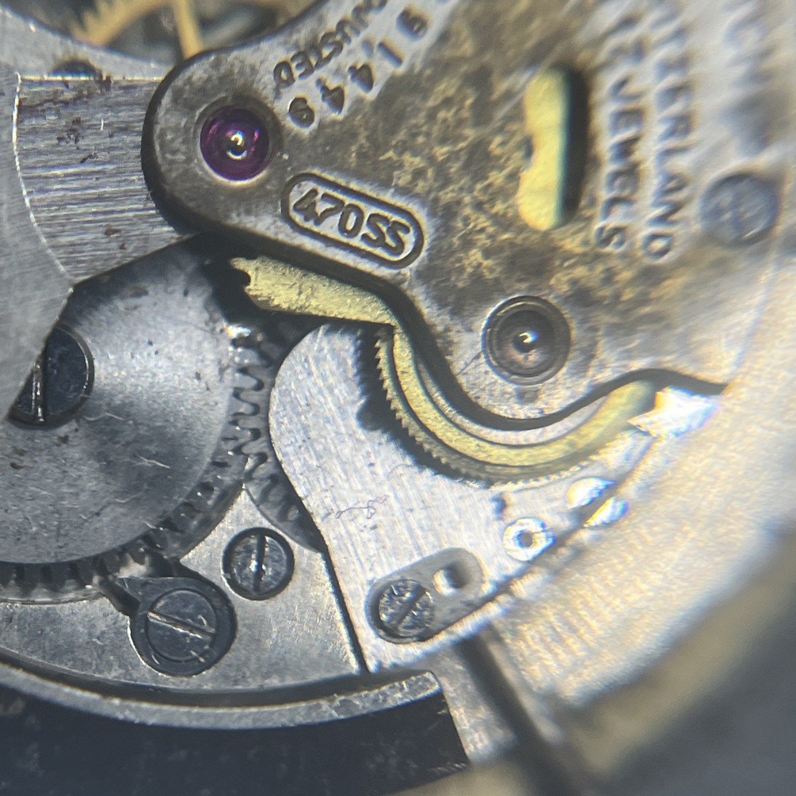 Gruen Cal. 470SS Bumper Movement
