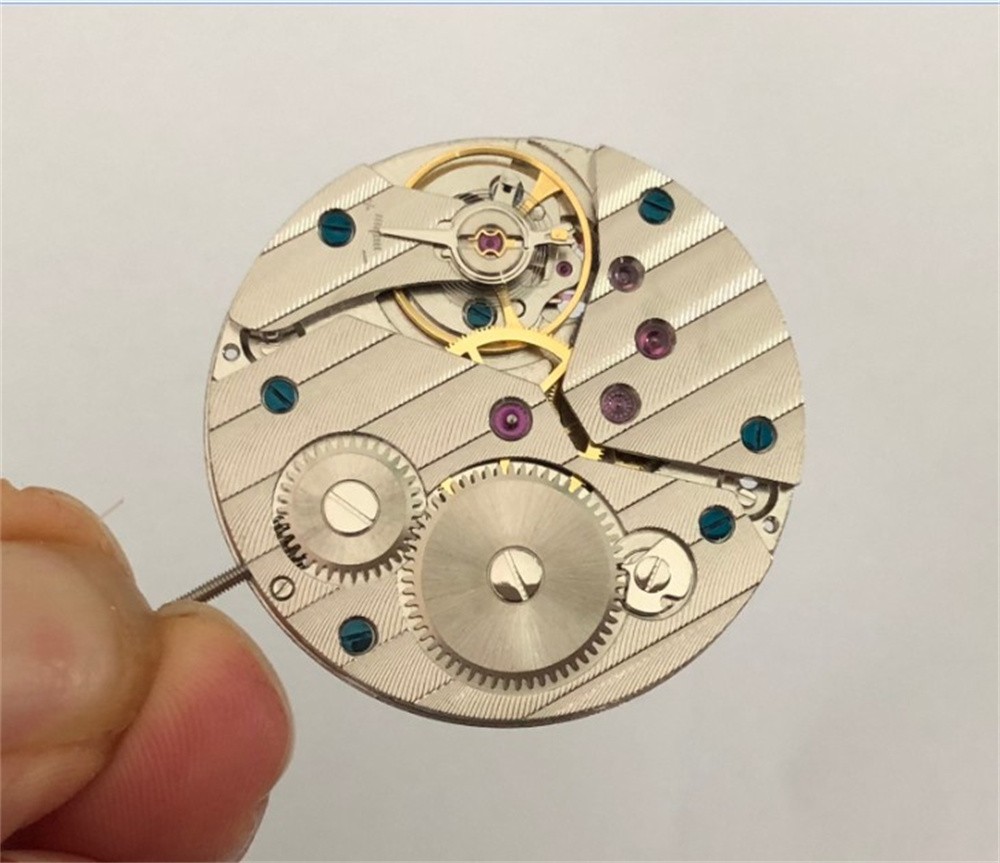 Tianjin ST3600 Movement 21600 BPH Manual Winding Repair For ETA6497 Movement
